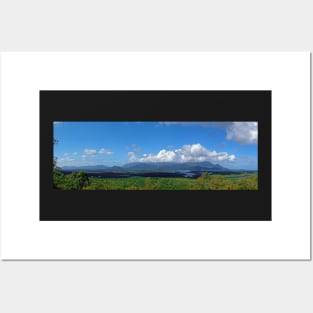 Hinchinbrook Island from the Cardwell Range Lookout Posters and Art